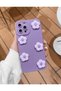 iPhone 14 Pro Compatible Daisy Patterned Launch Velvet Aa Quality