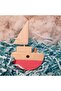 Handmade Wooden Toy Baby Ship Developing Imagination Gift Toy for Kids - 4