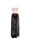 Parakini Women's Black Tulle Transparent Skirt - 3