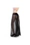Parakini Women's Black Tulle Transparent Skirt - 5