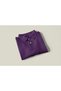 Unisex Shrink-Resistant Cotton Fabric Slim Fit Narrow Cut Gray Roll-Free Polo Neck T-Shirt - 2
