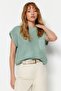 Mint Pocket Detailed Knitwear Sweater TWOAW24SV00002 - 3