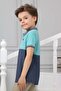 Bb-23/y1-025/1 Striped Children's Polo Collar T-shirt - 3