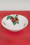 Cherry large size porcelain salad bowl