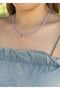 Fish lilac bead enamel women's necklace - 5
