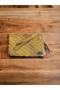 Women's Handmade Walnut Clutch Portfolio Bag - 6