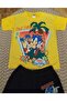 Boys (3-8 Years) Cartoon Character Printed Shorts/Tshirt Set - 3