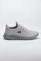 Men's Gray Casual Comfortable Lace-Up Sports Shoes Mesh Anti-Sweat High Sole Sneaker - 5