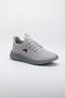 Men's Gray Casual Comfortable Lace-Up Sports Shoes Mesh Anti-Sweat High Sole Sneaker - 6