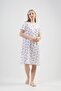 Women's Short Sleeve Rosebloom Nightgown 1C6T1N1O63-0000 - 3