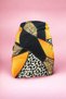 Black Yellow Leopard Print Short Pareo Satin No Inner Display Women's Beach Dress New Season - 3