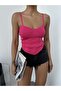 Women's Sport Cut Crop Knitwear Blouse - 4
