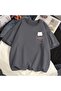 fume good luck printed Oversize T-shirt