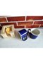 Enamel Look Porcelain Mug 2 Pieces - 2