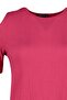 Fuchsia A-line Cut-Out Detailed Knitted Dress TBBSS22EL2986 - 7