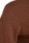 Kahverengi Fitilli V Yaka Capri Boy Örme Pijama Takımı TBBSS22PT0237 - 8