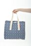 Cloth Bag Marine Anchor Patterned Tote Bag - 3