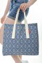 Cloth Bag Marine Anchor Patterned Tote Bag - 7