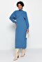 Indigo Bolero Detaylı Triko Elbise Takım TCTAW24US00038