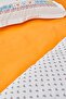 Lumina Yellow 100% Cotton Double Duvet Cover Set - 5
