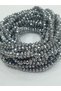Crystal Beads - 4mm Silver (( 10 Strings )) - 2