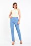 Blue Fabric Trousers