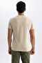 Slim Fit Crew Neck Printed Short Sleeve T-Shirt A8314ax23sm - 5