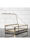 Glass Chest, Glass Metal Frame Presentation Box with Lid, Chocolate Candy and Jewelry Box 25X15Cm Gold - 2