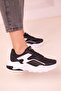 Black-White Women's Sneakers 18239 - 4