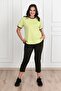 Women's Large Size Back Detailed Tracksuit Set 3804-23