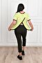 Women's Large Size Back Detailed Tracksuit Set 3804-23 - 3
