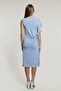 Bella Blue Maternity Dress - 4