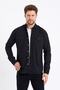 Men's Black Double Pocket Snap Button Slim Fit Denim Shirt-tcktgmlkr01s - 4