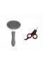 Cat Dog Set of 2 Automatic Cleaning Pet Brush Hair Collector and Nail Clipper