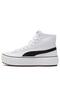 WMNS PUMA Kaia Mid CV 'White Black' - 6