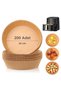 16cm Air Fryer Airfryer Baking Paper - Compatible with Xiaomi, Philips, Arzum, Tefal, Kumtel