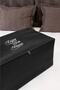 Medium Size Black Storage Bag with Print Detail 63 X 40 X 34 Cm - 3