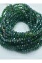 Crystal Beads - 4mm Green (( 10 Strings )) - 2