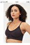 Black Color Seamless Bustier/bra - 2