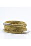 Crystal Stone Shiny Stone Shoelaces 100 cm 1 Pair (YELLOW) - 4