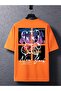 Bear New York Printed Oversize Men's T-shirt Casual Boyfirend - 2