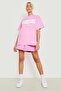 Pink Oversize Wardrobe T-shirt - Oversize Printed WARDROBE - 3