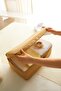 Set of 3 Jute Base Pillow Pillow Quilt Sweater Hurcu - 2