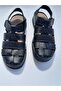 Genuine Leather Anatomical Sole Closed Toe Black Color Sandals - 7