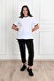 Women's Large Size Back Detailed Tracksuit Set 3804-23 - 4