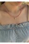 Women's necklace with sand bead eyes - 2