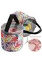 Floral Patterned Colorful Thread Carrying Bag (1 Yumak Only) - 2