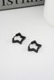 Women's 316 L Stainless Steel 1.5 cm Star Model Earrings - 2