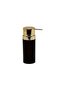 Primanova Lenox Liquid Soap Dispenser Black-Gold Finish M-E31-06-A