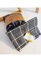 Single Plaid Elastic Sheet Set 100x200cm